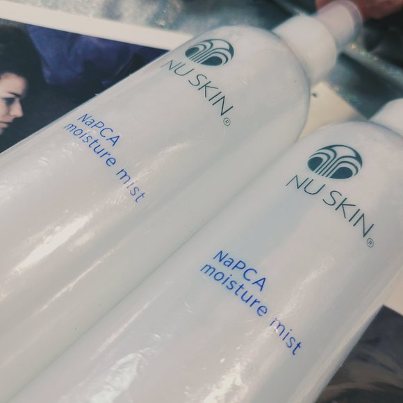 2 bottles of Nu Skin NuSkin NaPCA moisture mist + 1 DERMATIC EFFECTS 10 POUCHES - Picture 4 of 9